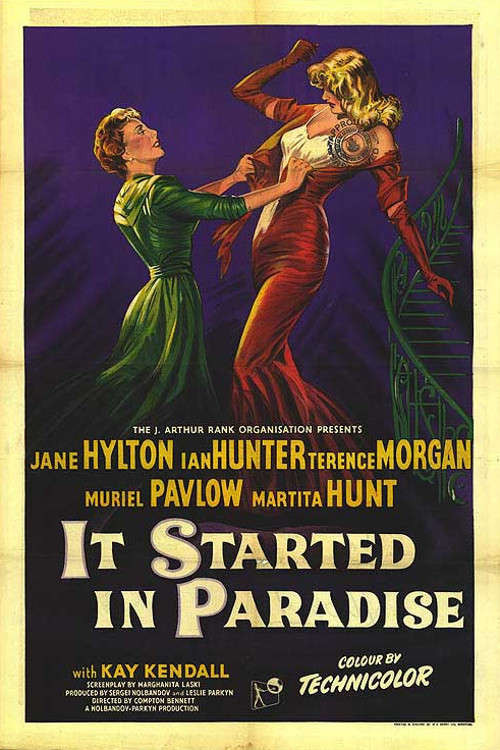 It Started in Paradise (1952) poster