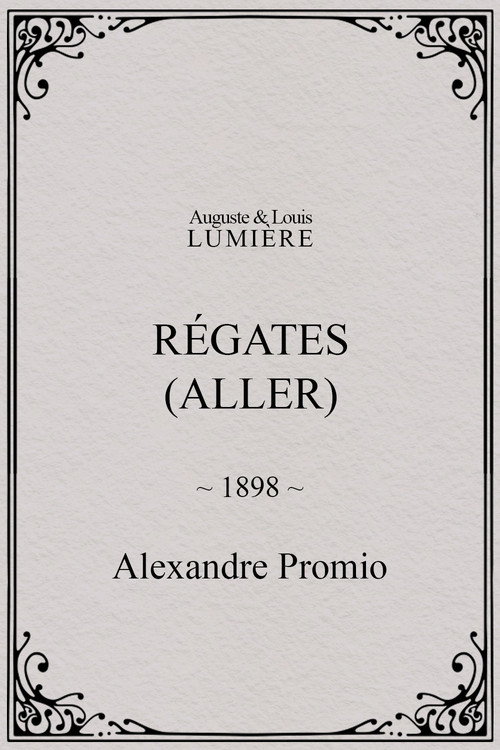 Régates (aller) (1898) poster