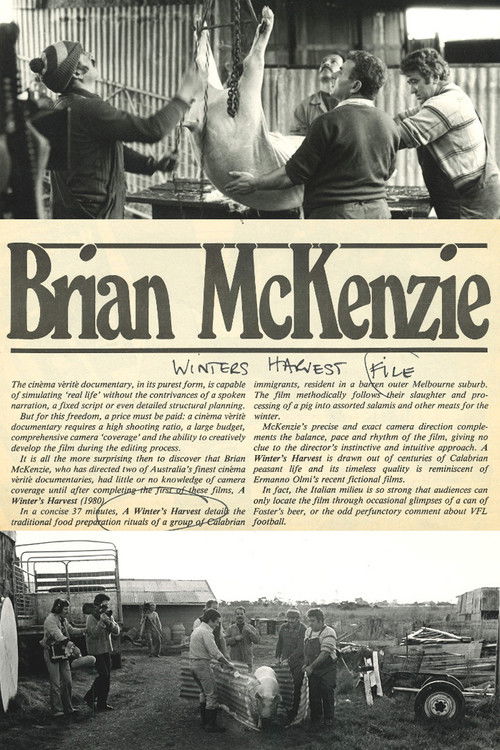 Winter's Harvest (1980) poster