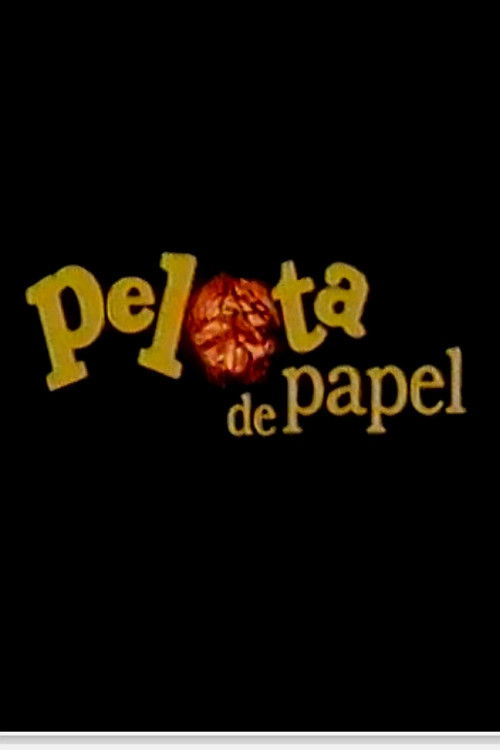 Pelota de papel (1998) poster