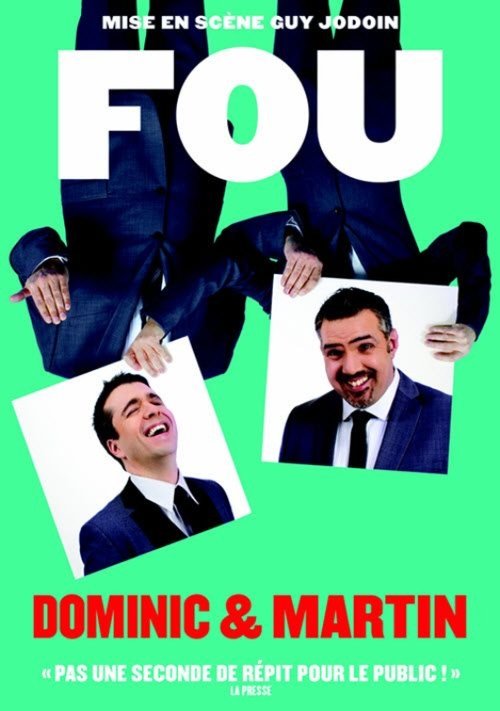 Dominic et Martin : Fou (2016) poster