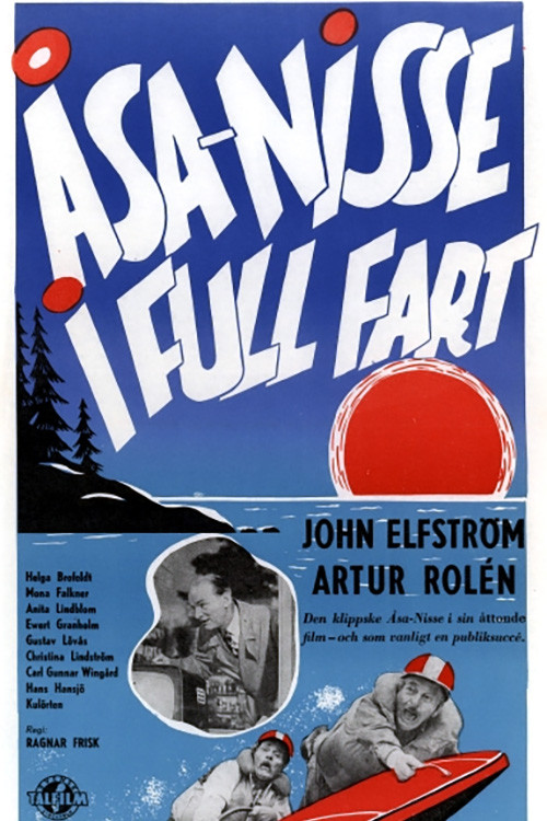 Åsa-Nisse i full fart (1957) poster