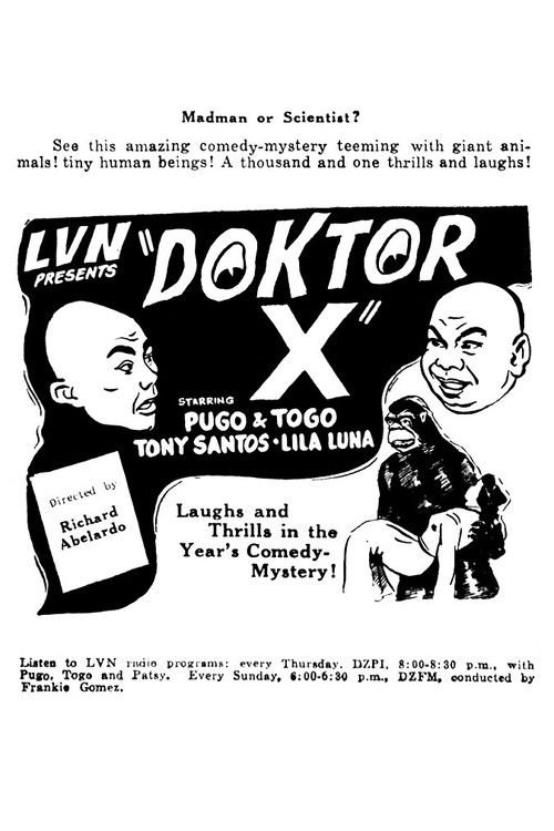 Doctor X (1950) poster