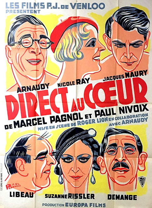 Direct au coeur (1933) poster