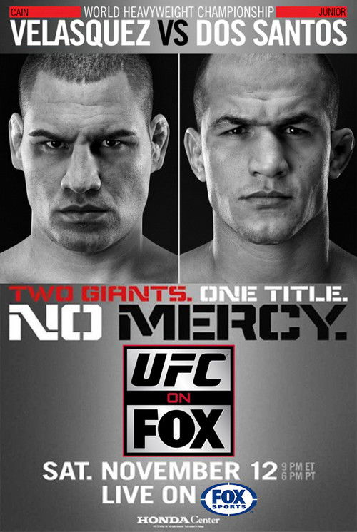 UFC on Fox 1: Velasquez vs. Dos Santos (2011) poster