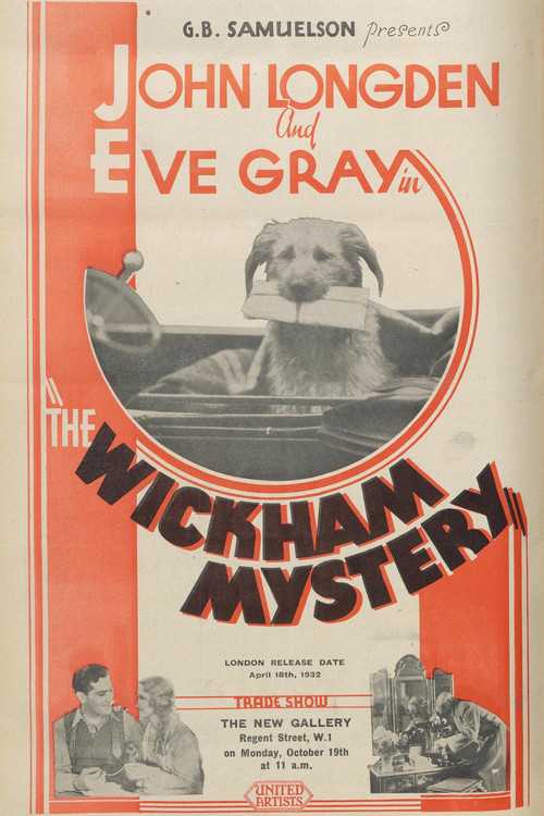 The Wickham Mystery (1931) poster