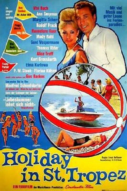 Holiday in St. Tropez (1964) poster