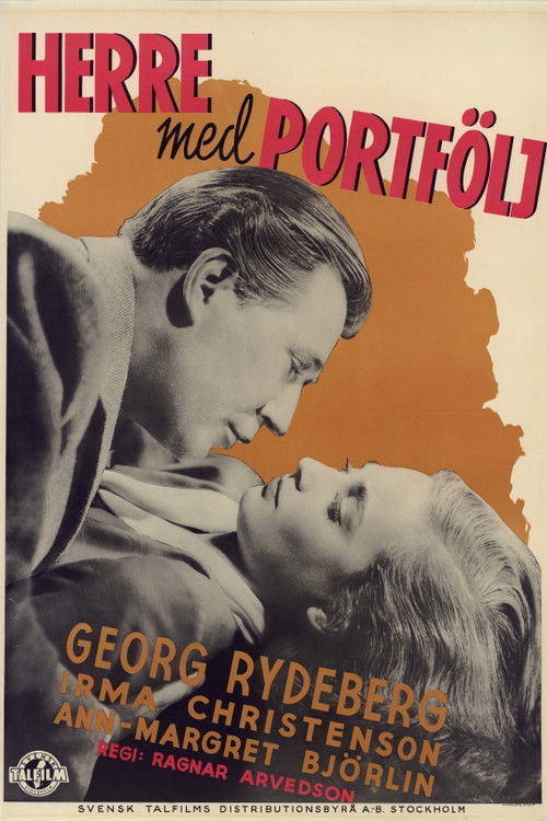 Herre med portfölj (1943) poster