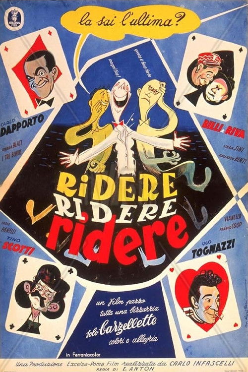 Ridere! Ridere! Ridere! (1954) poster