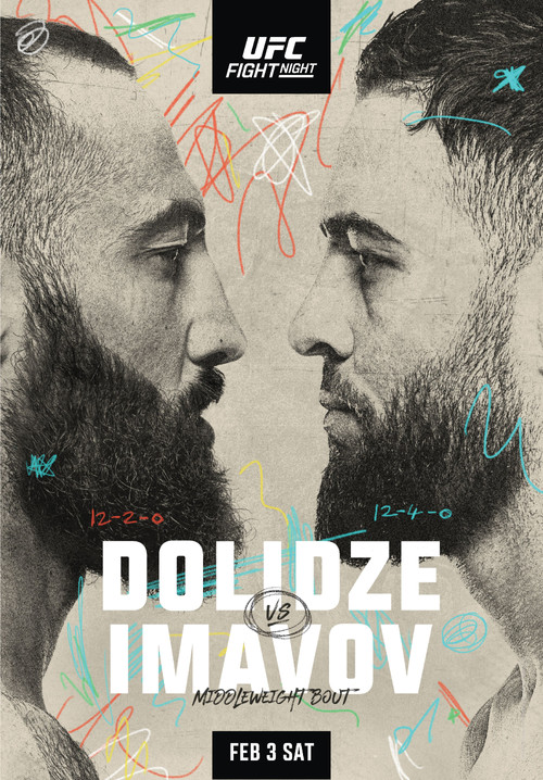 UFC Fight Night 235: Dolidze vs. Imavov (2024) poster