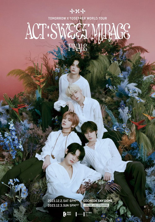 TOMORROW X TOGETHER WORLD TOUR [ ACT : SWEET MIRAGE ] FINALE (2024) poster