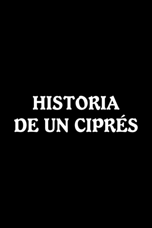 Historia de un ciprés (1960) poster