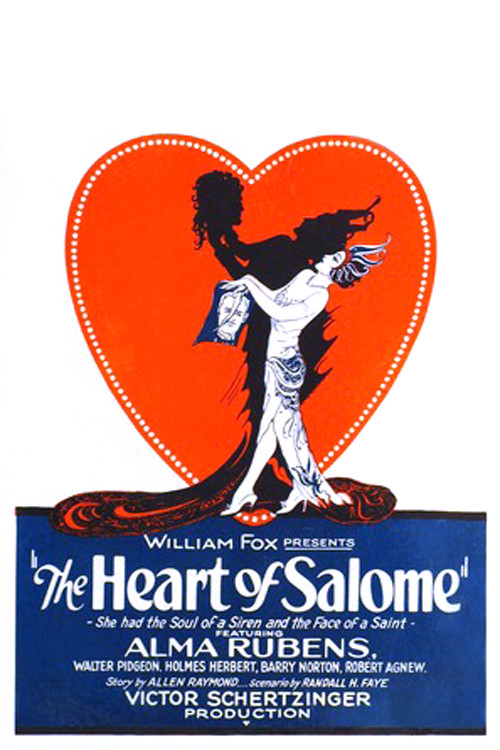 The Heart of Salome (1927) poster