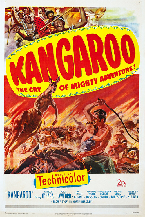 Kangaroo (1952) poster