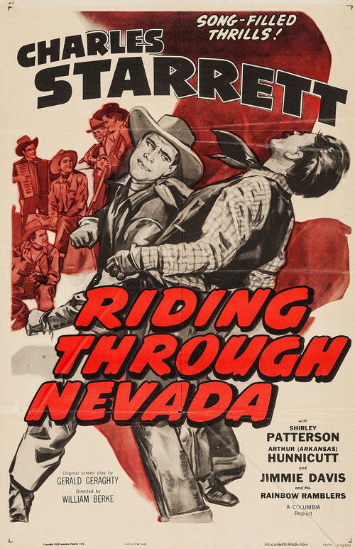 Riding Through Nevada (1942) poster