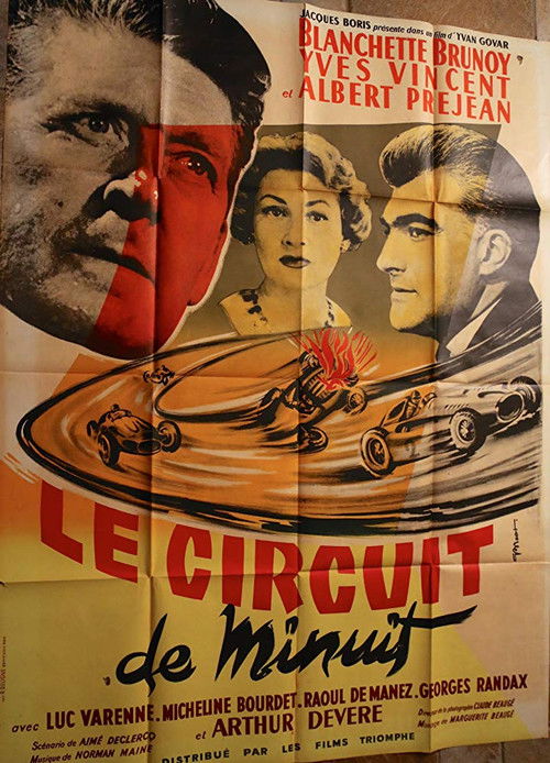 Le circuit de minuit (1956) poster