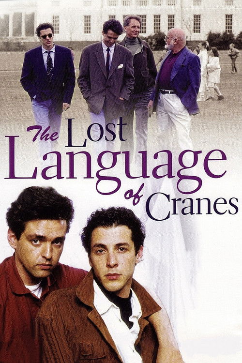 The Lost Language of Cranes (1992) poster