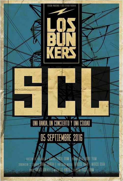 Los Bunkers: SCL (2016) poster