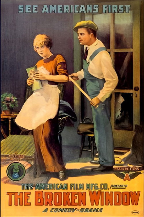 The Broken Window (1915) poster