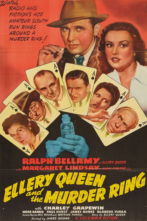 Ellery Queen and the Murder Ring (1941) poster