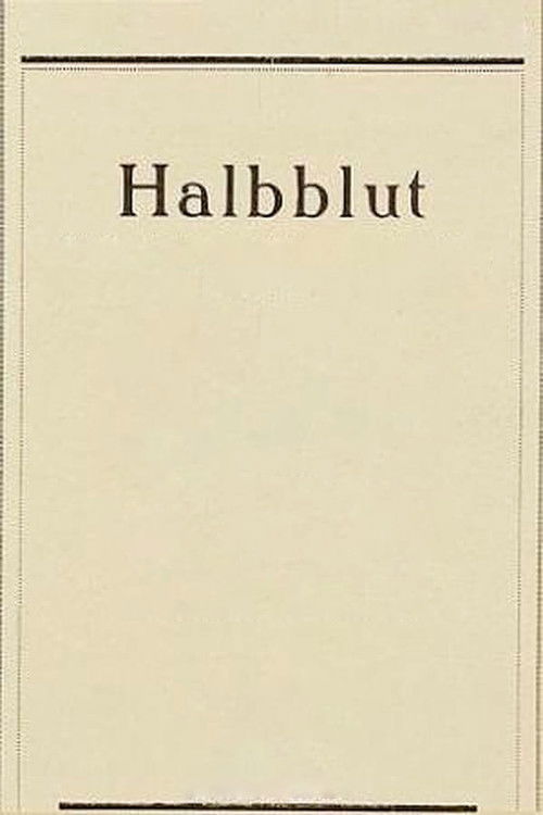 Halbblut (1919) poster