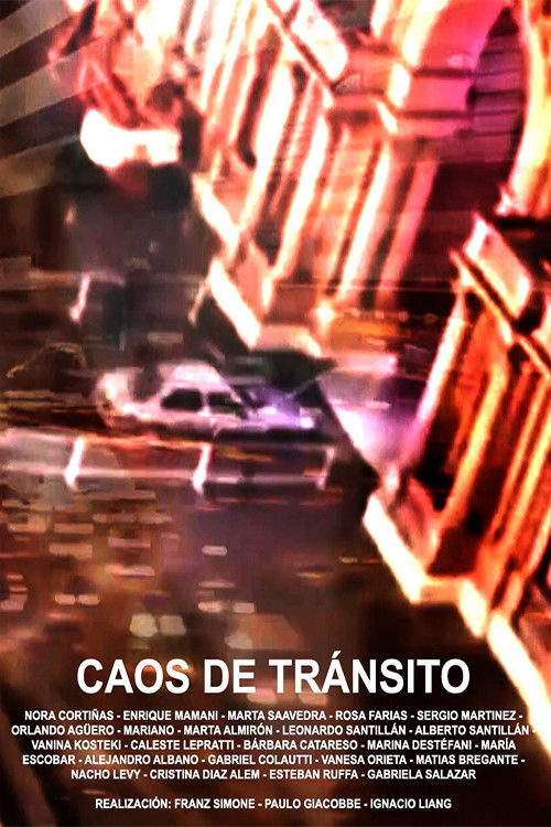 Caos de tránsito (2018) poster