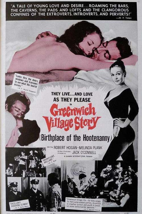 Greenwich Village Story (1963) poster