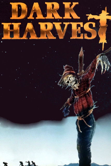 Dark Harvest (1992) poster