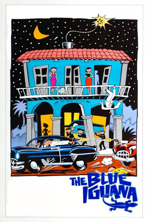 The Blue Iguana (1988) poster