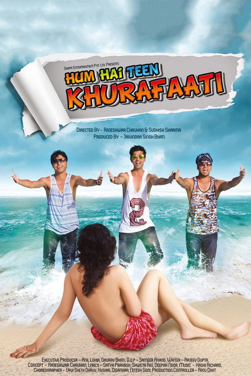 Hum Hai Teen Khurafaati (2014) poster