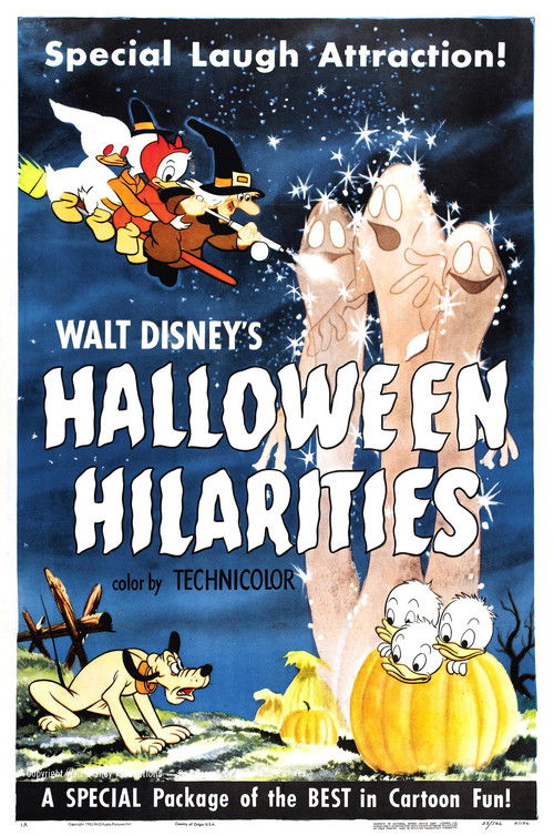 Walt Disney's Halloween Hilarities (1953) poster