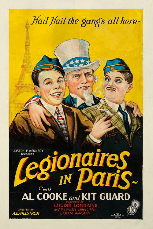 Legionnaires in Paris (1927) poster