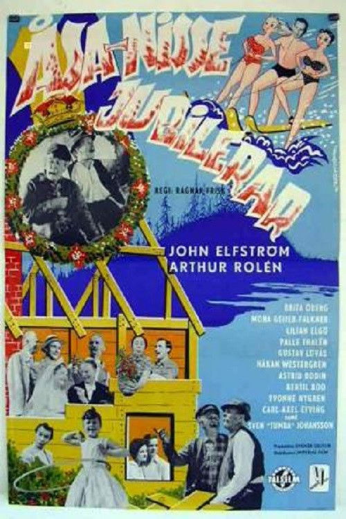 Åsa-Nisse jubilerar (1959) poster