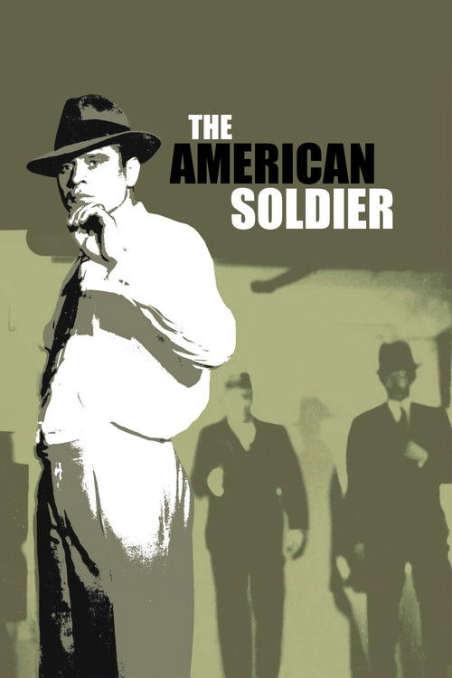 Der amerikanische Soldat (1976) poster