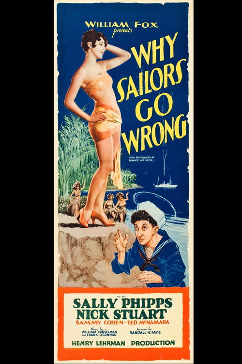 Why Sailors Go Wrong (1928) poster