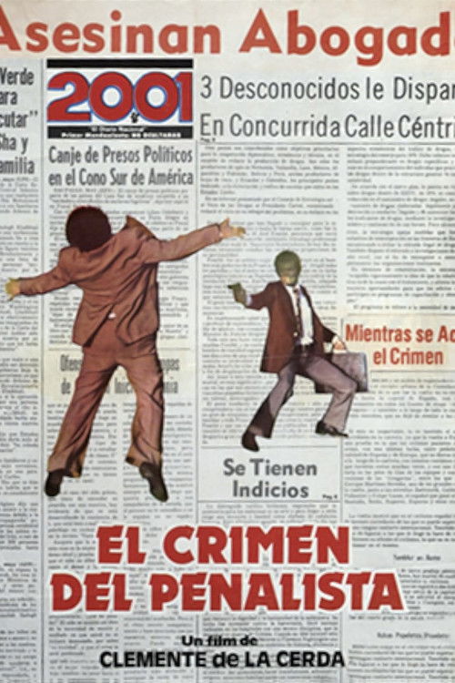 El crimen del penalista (1979) poster