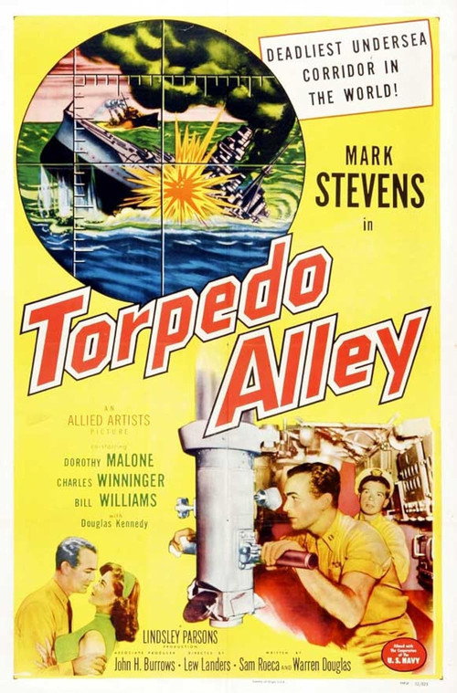 Torpedo Alley (1953) poster