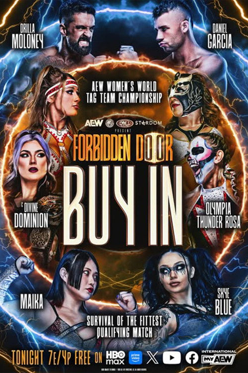 AEW x NJPW x CMLL x Stardom Present Forbidden Door 2026: Buy-In (2026) poster