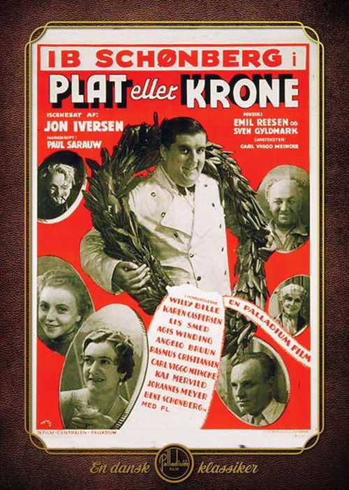 Plat eller krone (1937) poster