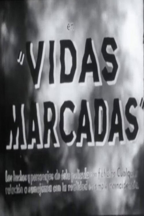 Vidas marcadas (1942) poster
