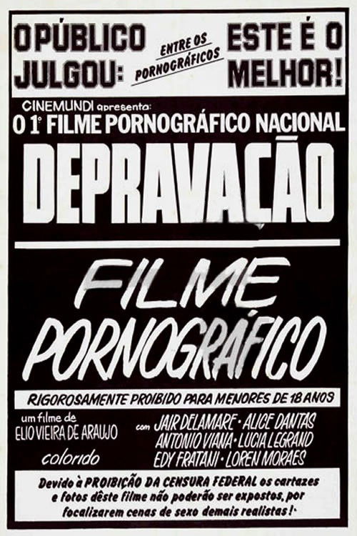 Depravação (1980) poster