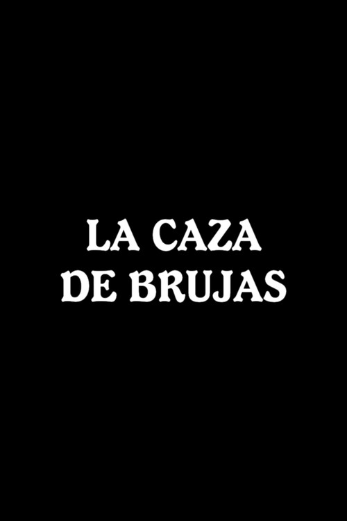 La caza de brujas (1967) poster