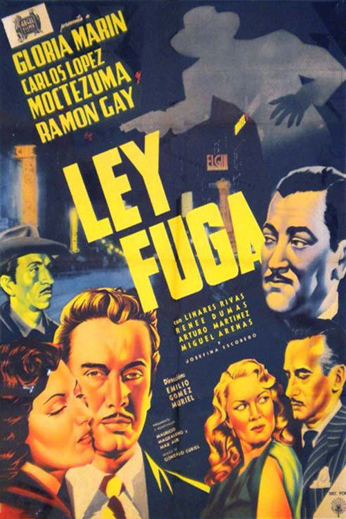 Ley fuga (1954) poster