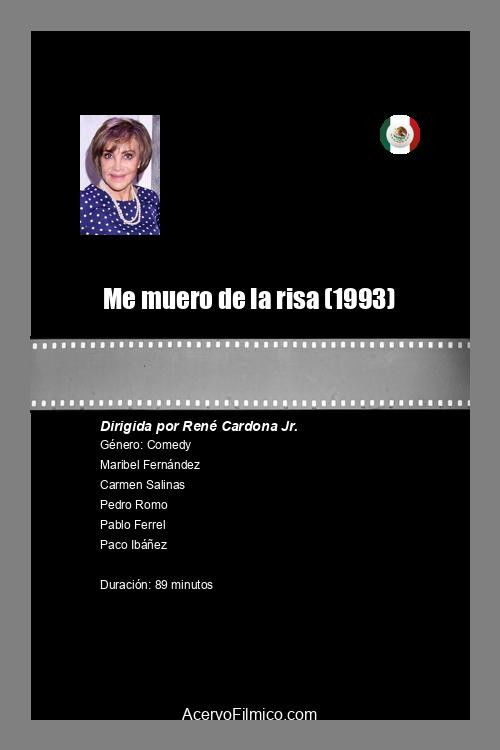 Me muero de la risa (1990) poster