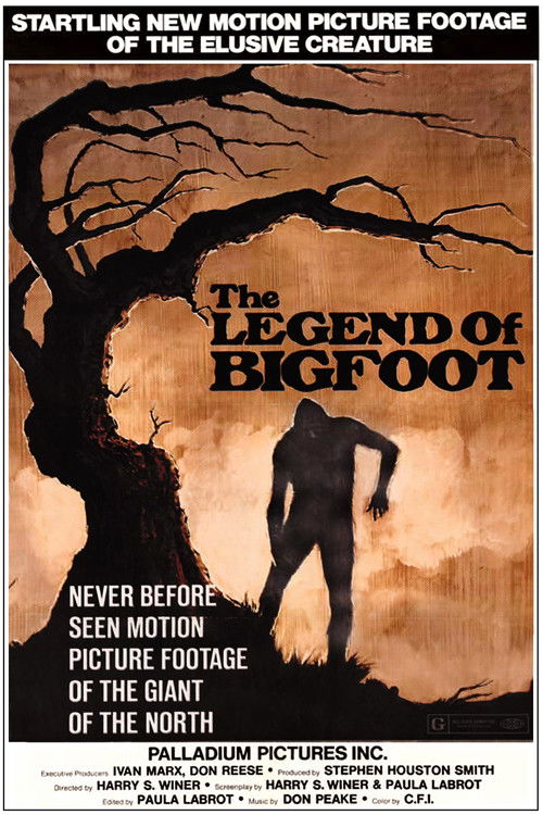 The Legend of Bigfoot (1975) poster