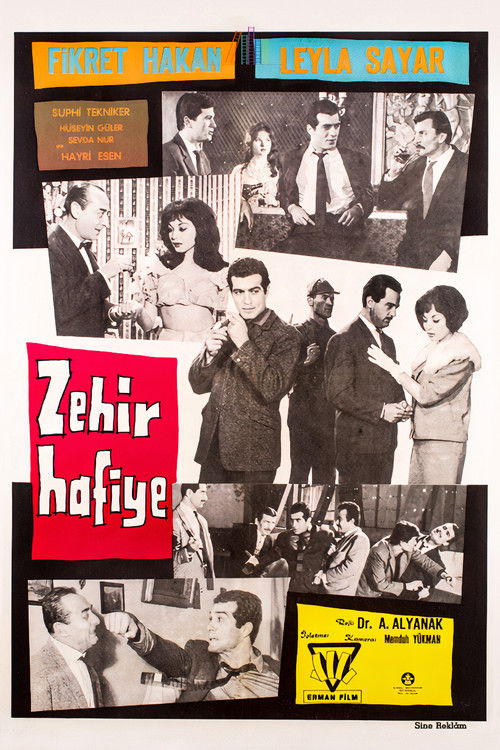 Zehir hafiye (1964) poster