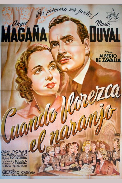 Cuando florezca el naranjo (1943) poster