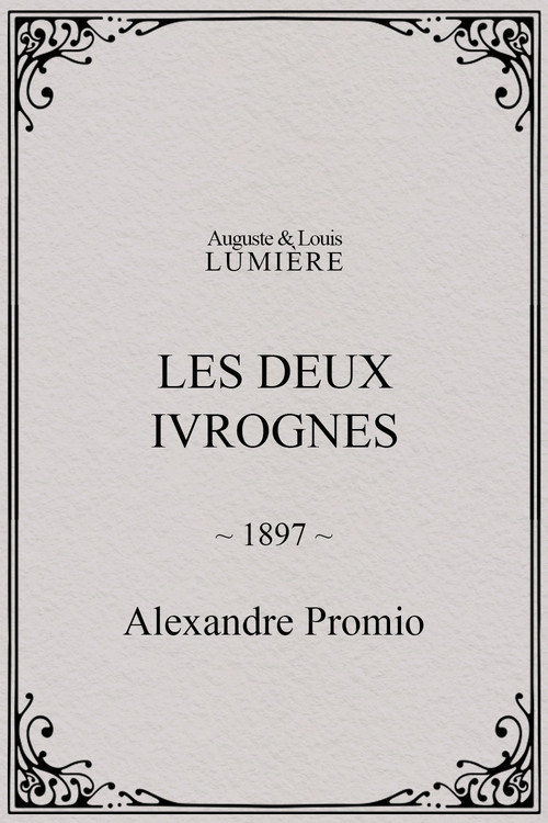 Les deux ivrognes (1897) poster