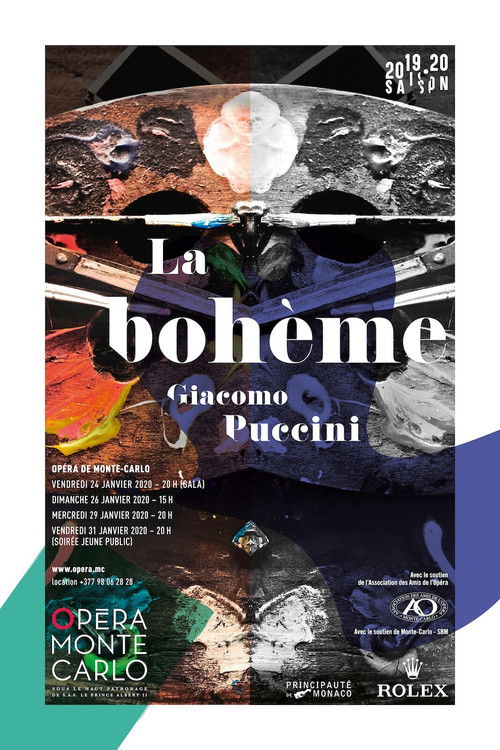 La bohème – Opéra de Monte Carlo (2020) poster