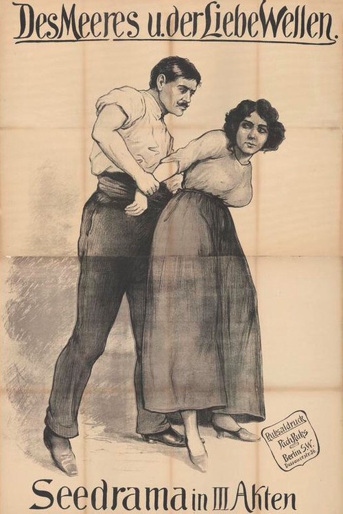 The Waves of the Sea and Love (1912) poster